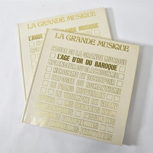 Deux livres La grande musique : 'l'age d'or du baroque