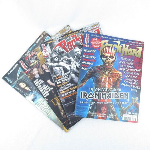 Lot de 4 magazines 