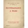 Reconnaissance à Rilke