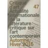 Critique d'art n°47