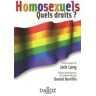 Homosexuels. Quels droits ?