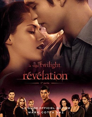La saga Twilight révélation. 1re partie. Le guide officiel du film Découvrez en images et en couleur les coulisses de l'avant-dernier film de la série qui a conquis des millions de lecteurs et de spectateurs à travers le monde. Photos inédites, interviews, anecdotes... Révélation chapitre 1 n'aura bientôt plus de secrets pour vous ! image