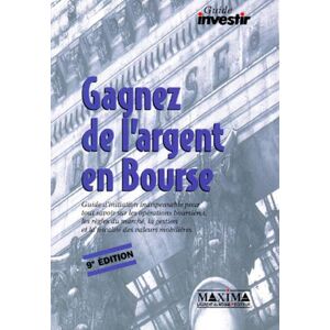 GAGNEZ DE L'ARGENT EN BOURSE. 9ème édition - Publicité