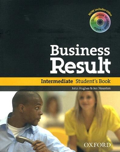 Business Result. Intermediate Student's Book, Edition en anglais, avec 1 DVD