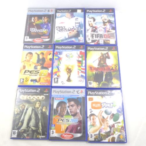 Lot de 10 jeux vidéos - PlayStation 2