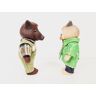 Figurines - Lot de 2 figurines - Les copains de la foret - 13 cm