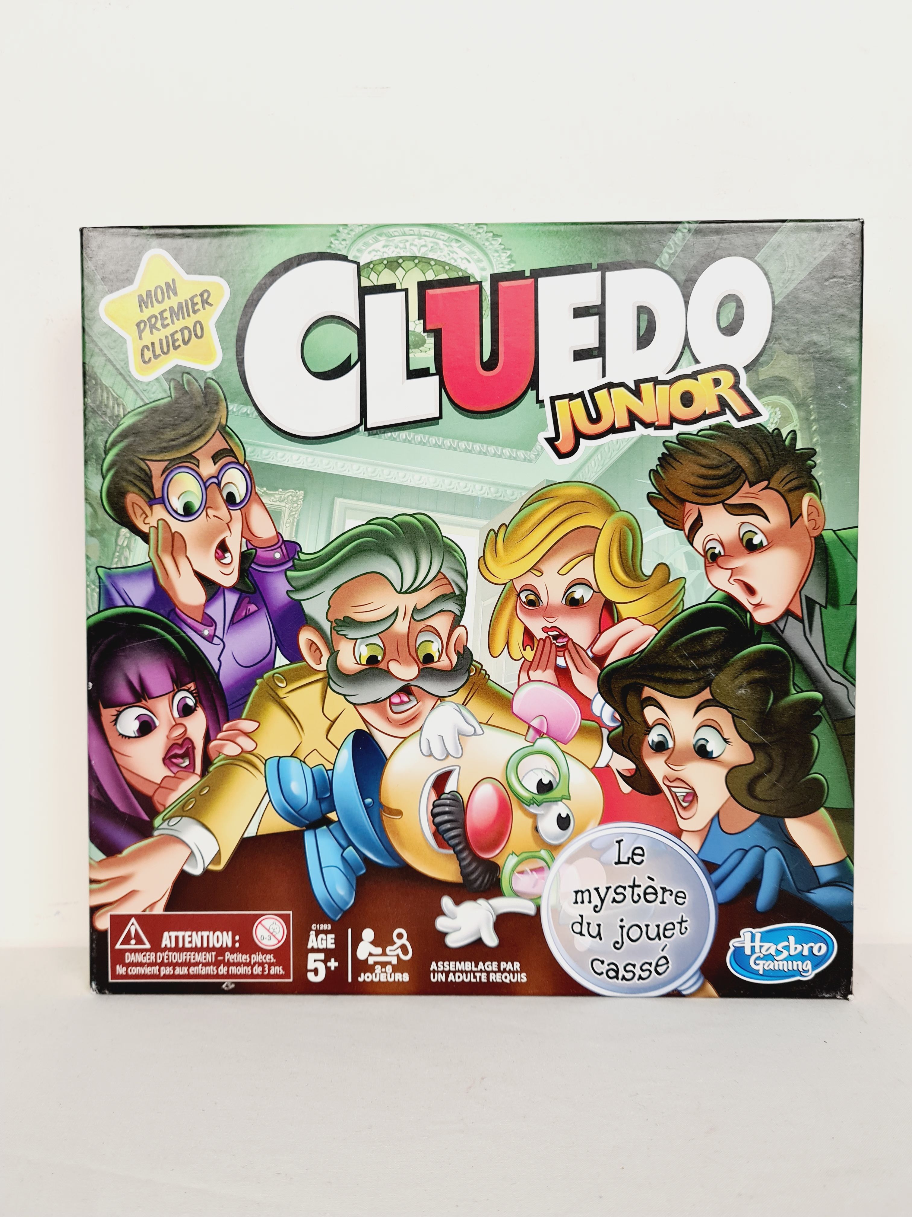 Jeu de société Cluedo junior Le mystère du jouet cassé - Hasbro - 5 ans +