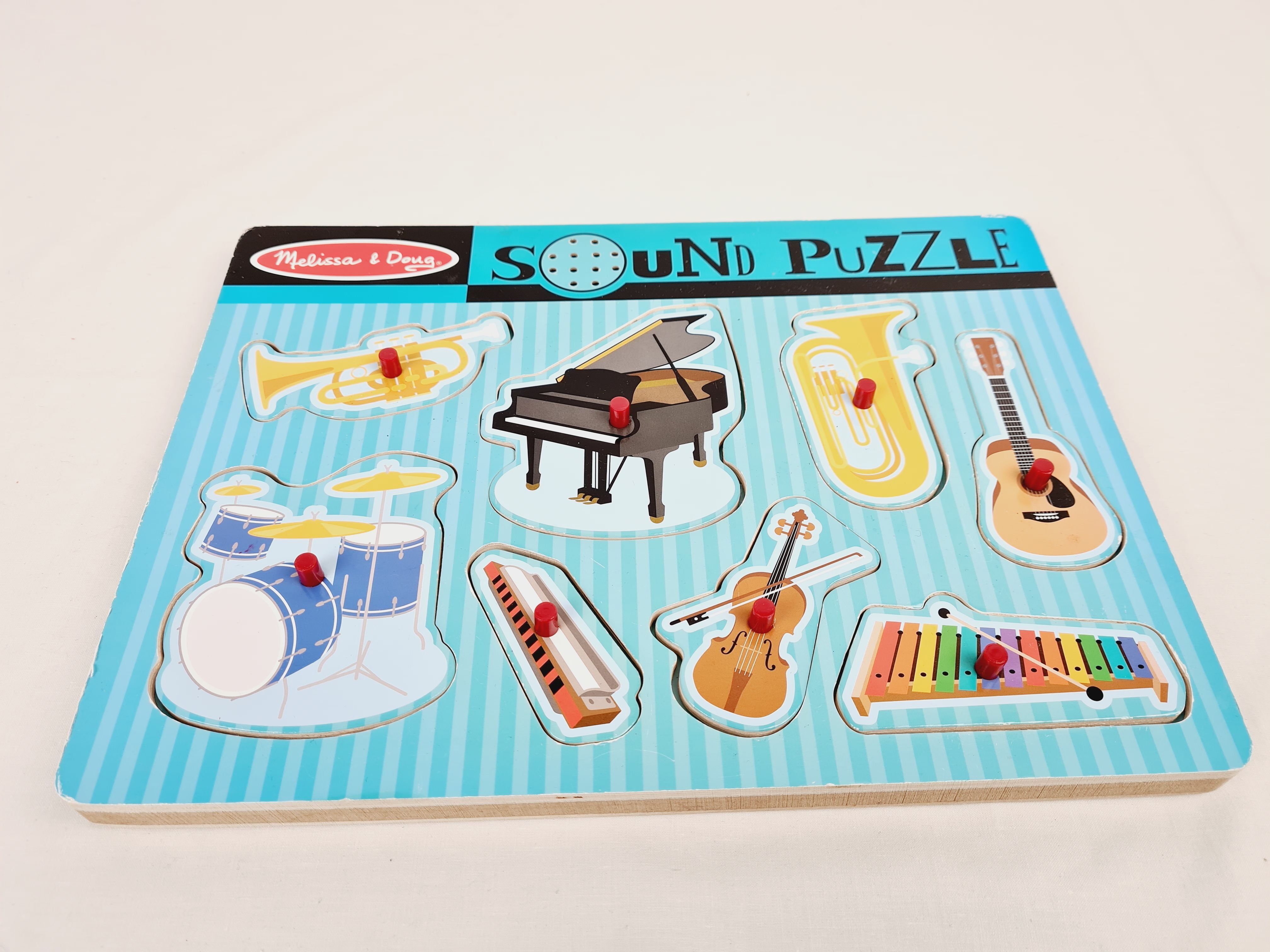 Puzzle musical en bois - Instruments de musique - Melissa et Doug