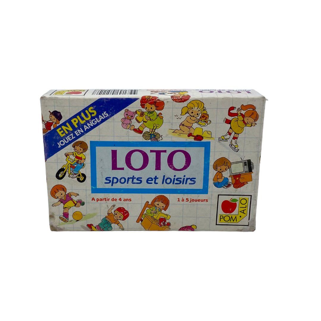 Loto - Sports et loisirs - Français et anglais