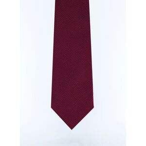 FURSAC - Cravate en soie bordeaux à motif - Taille Unique - Homme Rouge - Publicité FURSAC - Cravate en soie bordeaux à motif - Taille Unique - Homme Rouge - Publicité