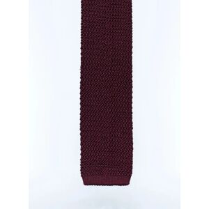 FURSAC - Cravate en tricot de soie - Taille Unique - Homme Rouge - Publicité FURSAC - Cravate en tricot de soie - Taille Unique - Homme Rouge - Publicité