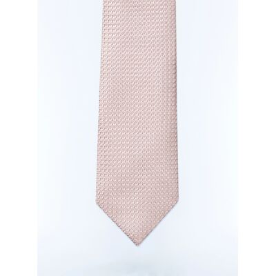 FURSAC - Cravate rose en soie - Taille Unique - Homme Rose - Publicité FURSAC - Cravate rose en soie - Taille Unique - Homme Rose - Publicité