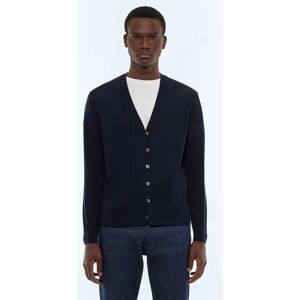 FURSAC - Cardigan en maille fine de laine - Taille L - Homme Bleu - Publicité FURSAC - Cardigan en maille fine de laine - Taille L - Homme Bleu - Publicité
