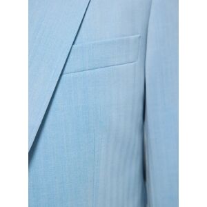 FURSAC - Costume ajusté en serge à chevrons - Taille 52 - Homme Bleu - Publicité FURSAC - Costume ajusté en serge à chevrons - Taille 52 - Homme Bleu - Publicité
