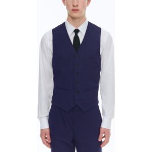 FURSAC - Gilet de costume en serge de laine - Taille 58 - Homme Bleu - Publicité FURSAC - Gilet de costume en serge de laine - Taille 58 - Homme Bleu - Publicité