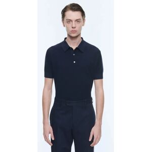 FURSAC - Polo bleu marine en coton et cachemire - Taille XXL - Homme Bleu - Publicité FURSAC - Polo bleu marine en coton et cachemire - Taille XXL - Homme Bleu - Publicité