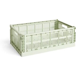 HAY Colour Crate L 34,5x53 cm Mint - Publicité