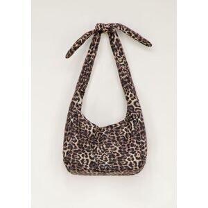 Sac à bandoulière imprimé léopard avec nœud My Jewellery Marron One size femme - Publicité Sac à bandoulière imprimé léopard avec nœud My Jewellery Marron One size femme - Publicité