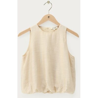 Top ballon beige sans manches My Jewellery Beige XS femme - Publicité Top ballon beige sans manches My Jewellery Beige XS femme - Publicité