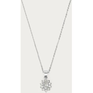 Collier Vintage avec strass transparents My Jewellery Argenté One size femme - Publicité Collier Vintage avec strass transparents My Jewellery Argenté One size femme - Publicité