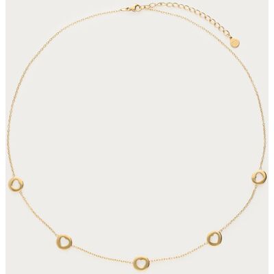Collier Love à cœurs ouverts My Jewellery Doré One size femme - Publicité Collier Love à cœurs ouverts My Jewellery Doré One size femme - Publicité