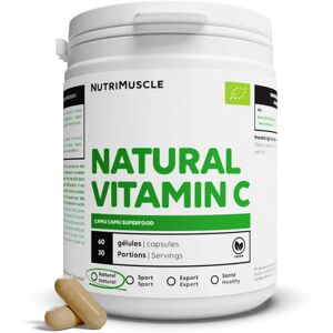 Nutrimuscle Vitamine C Bio en gelules - 120 gelules - Nutrimuscle - Nutrition pure - Vitamines