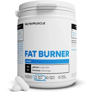 Fat Burner - en gelules - Bruleur de graisse - Perte de poids - Ideal en seche - Fitness et Musculation - Vegan - Sans gluten   - Nutrimuscle