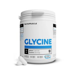 Glycine Cristallisee en gelules - 800 gelules - Nutrimuscle - Nutrition pure - Acides amines