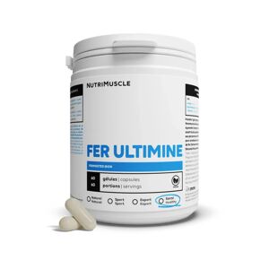 Nutrimuscle Fer Ultimine? - 120 gelules - Nutrimuscle - Nutrition pure - Mineraux