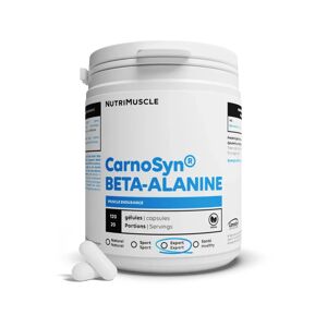 Nutrimuscle Bêta-Alanine Carnosyn® en gélules - 400 gélules - Nutrimuscle - Nutrition pure - Acides aminés