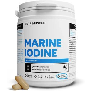 Nutrimuscle Iode Marin - 120 gélules - Nutrimuscle - Nutrition pure - Minéraux