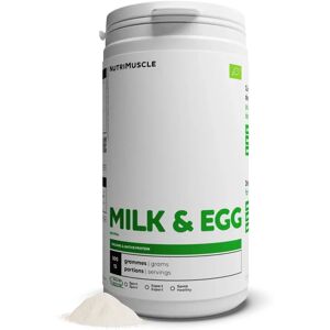 Nutrimuscle Milk & Egg Biologique - 4.00 kg - Nutrimuscle - Nutrition pure - Protéines