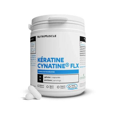 Nutrimuscle Kératine (Cynatine - FLX®) en gélules - 30 gélules