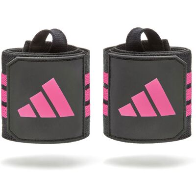 Bandages de Poignet Adidas (Paire) - Rose - Publicité Bandages de Poignet Adidas (Paire) - Rose - Publicité