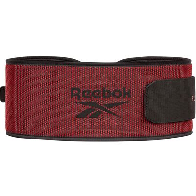 Ceinture lombaire de fitness Reebok - Ceinture de musculation - Rouge et noir - Publicité Ceinture lombaire de fitness Reebok - Ceinture de musculation - Rouge et noir - Publicité
