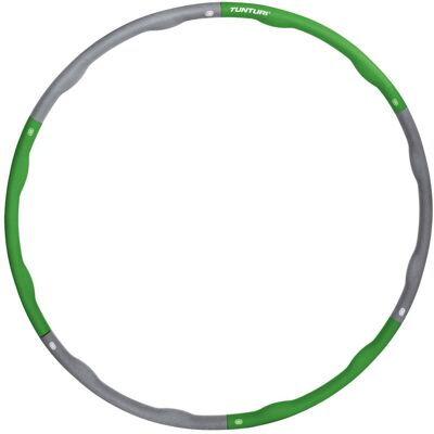 Weighted Hula Hoop Tunturi 1.2kg Vert - Publicité Weighted Hula Hoop Tunturi 1.2kg Vert - Publicité