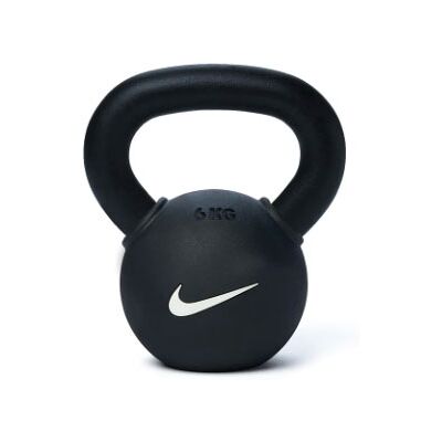 Kettlebell Nike Strength Revêtue de Caoutchouc (Noir) - 6kg - Publicité Kettlebell Nike Strength Revêtue de Caoutchouc (Noir) - 6kg - Publicité