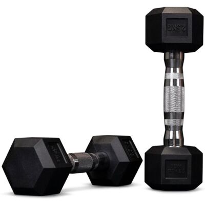 Haltères hexagonaux ION fitness (paire) - 2.5kg - Publicité Haltères hexagonaux ION fitness (paire) - 2.5kg - Publicité
