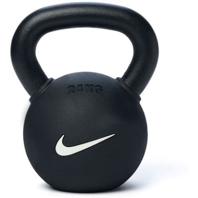 Kettlebell Nike Strength Revêtue de Caoutchouc (Noir) - 24kg - Publicité Kettlebell Nike Strength Revêtue de Caoutchouc (Noir) - 24kg - Publicité