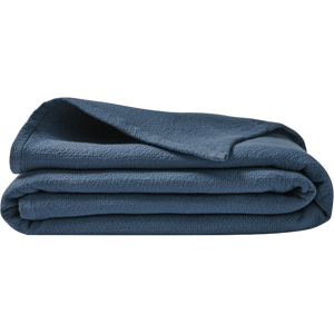 Essix Couvre-lit en jacquard de coton Poème Bleu odyssée 240x260 cm - Publicité Essix Couvre-lit en jacquard de coton Poème Bleu odyssée 240x260 cm - Publicité