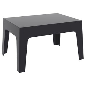 ALTEREGO Table basse 'MARTO' noire en matiere plastique