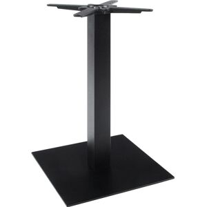 ALTEREGO Pied de table 'NERO' 75  noir en metal