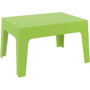 ALTEREGO Table basse 'MARTO' verte en matière plastique