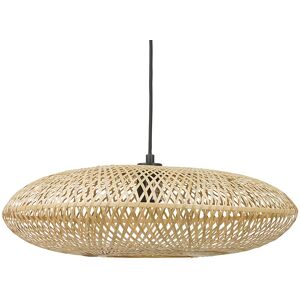 ALTEREGO Suspension ronde 'ASPIRINA' en bambou naturel