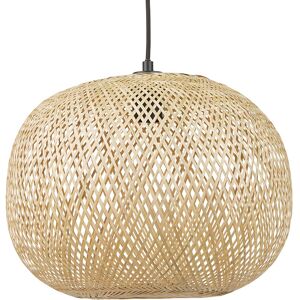 ALTEREGO Suspension ronde 'CASIMIRA MINI' en bambou naturel