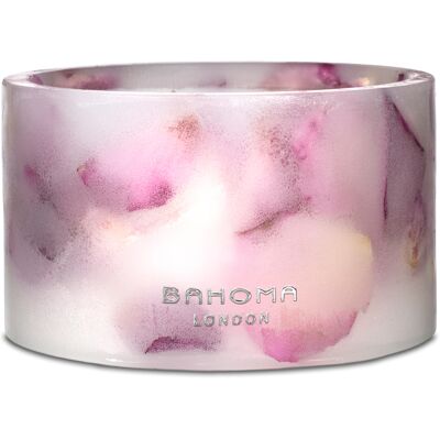 Bahoma - Bougie parfumée Rose velours - 1 mèche 40h OS - Publicité Bahoma - Bougie parfumée Rose velours - 1 mèche 40h OS - Publicité