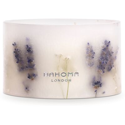 Bahoma - Bougie parfumée Lavande anglaise Botanica - 1 mèche 40h OS - Publicité Bahoma - Bougie parfumée Lavande anglaise Botanica - 1 mèche 40h OS - Publicité