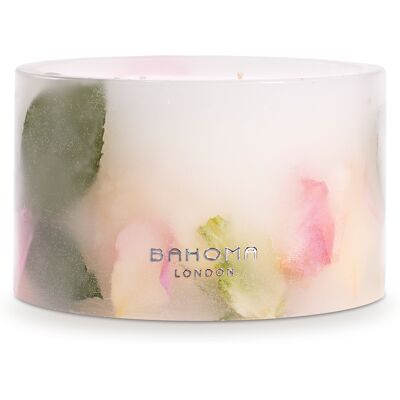 Bahoma - Bougie parfumée Jardin de rose - 1 mèche 40h OS - Publicité Bahoma - Bougie parfumée Jardin de rose - 1 mèche 40h OS - Publicité