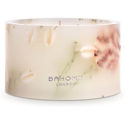 Bahoma - Bougie parfumée Sable & Mer - 1 mèche 40h OS - Publicité Bahoma - Bougie parfumée Sable & Mer - 1 mèche 40h OS - Publicité