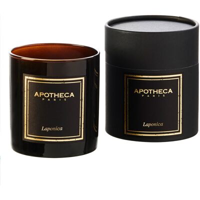 Apotheca - Bougie parfumée Laponica au gingembre - 1 mèche 50h OS - Publicité Apotheca - Bougie parfumée Laponica au gingembre - 1 mèche 50h OS - Publicité